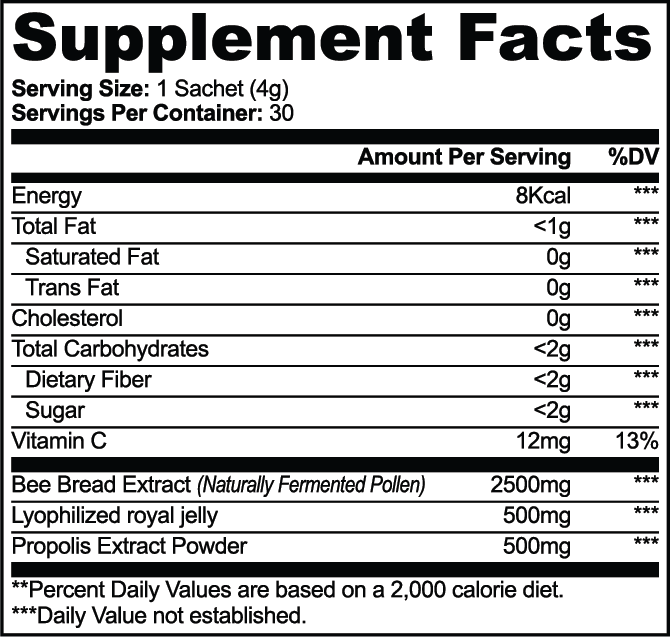 Bee Pollen Powder by Ohio River Muscle Co., view 6