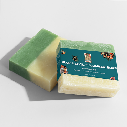 Aloe & Cool Cucumber Soap by Ohio River Muscle Co., view 2