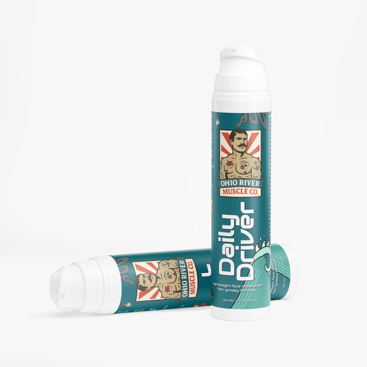 Daily Driver Lightweight Face Moisturizer by Ohio River Muscle Co., view 3