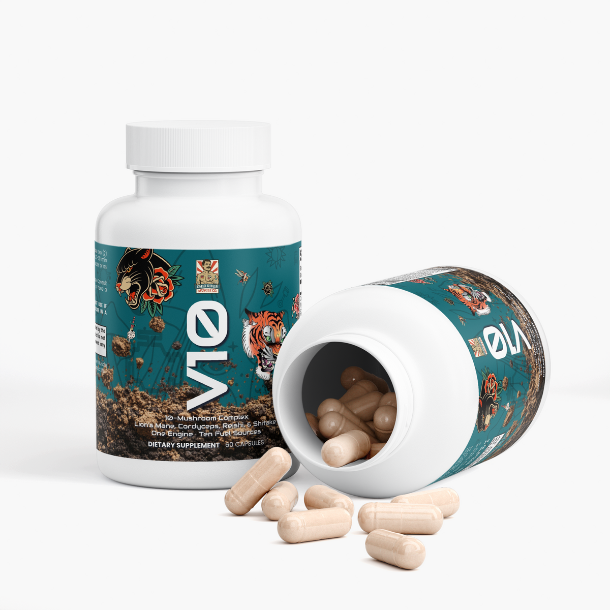 V10 10-Mushroom Complex by Ohio River Muscle Co., view 2