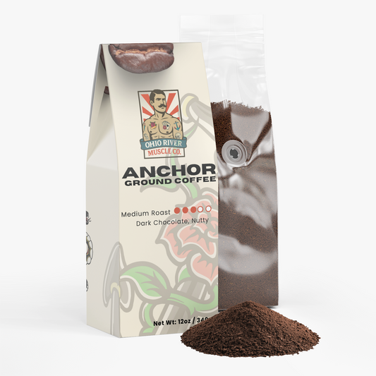 Anchor Lion's Mane & Chaga Mushroom Coffee by Ohio River Muscle Co., view 2