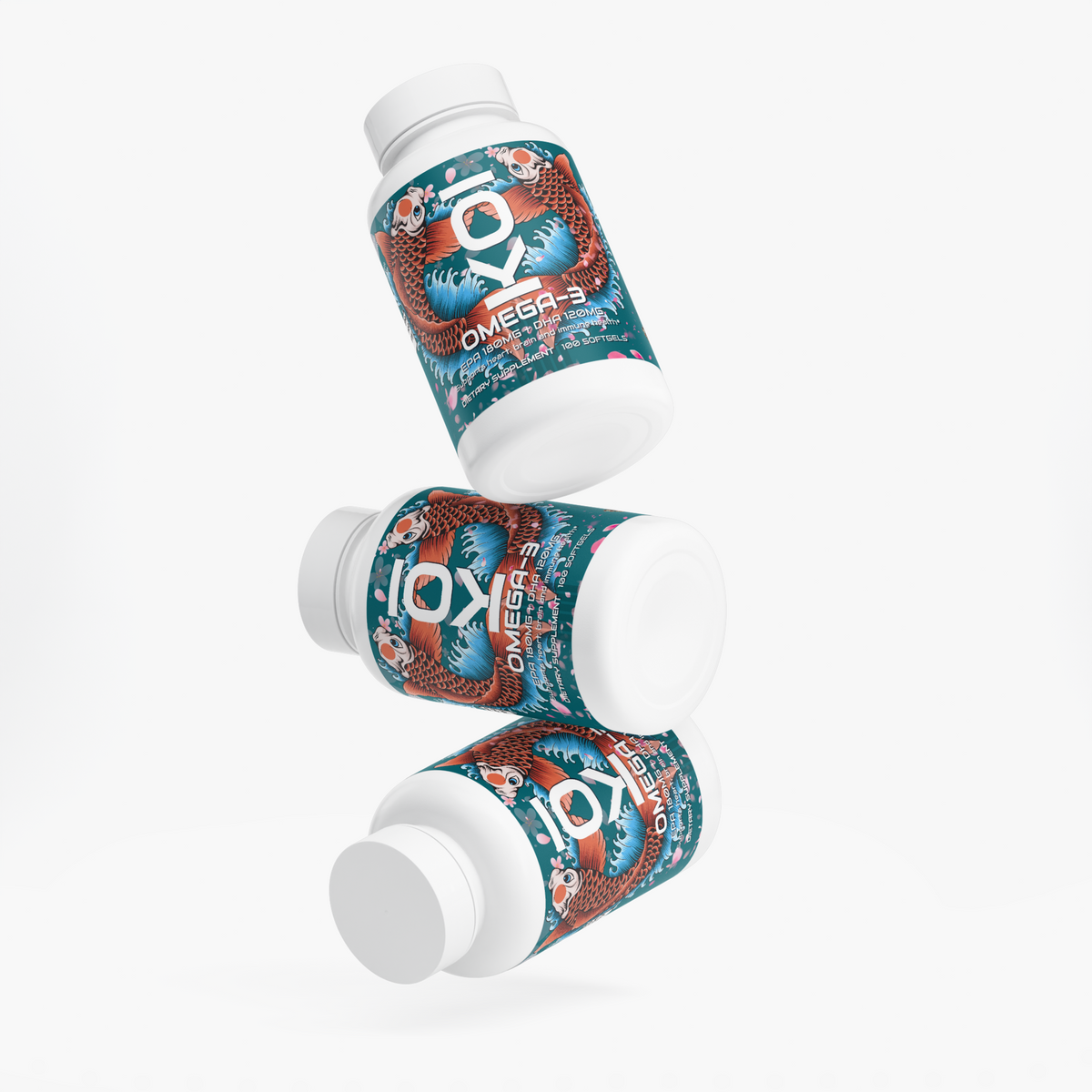 KOI Omega-3 Fish Oil by Ohio River Muscle Co., view 4