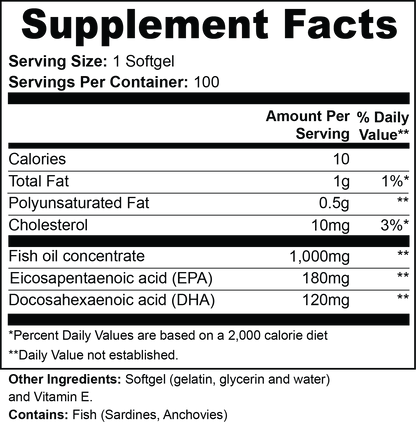 KOI Omega-3 Fish Oil by Ohio River Muscle Co., view 5