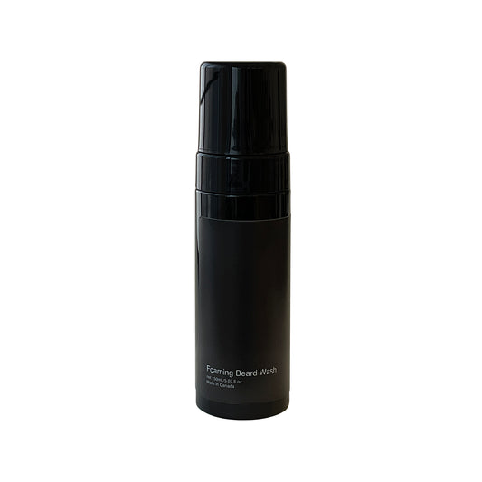 Detailer foaming beard wash, front with pump
